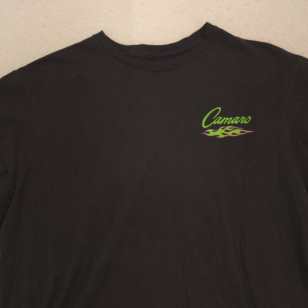 Camaro 1969 Chemistry Graphic Crew Neck T Shirt Adult Mens Size Large L Black